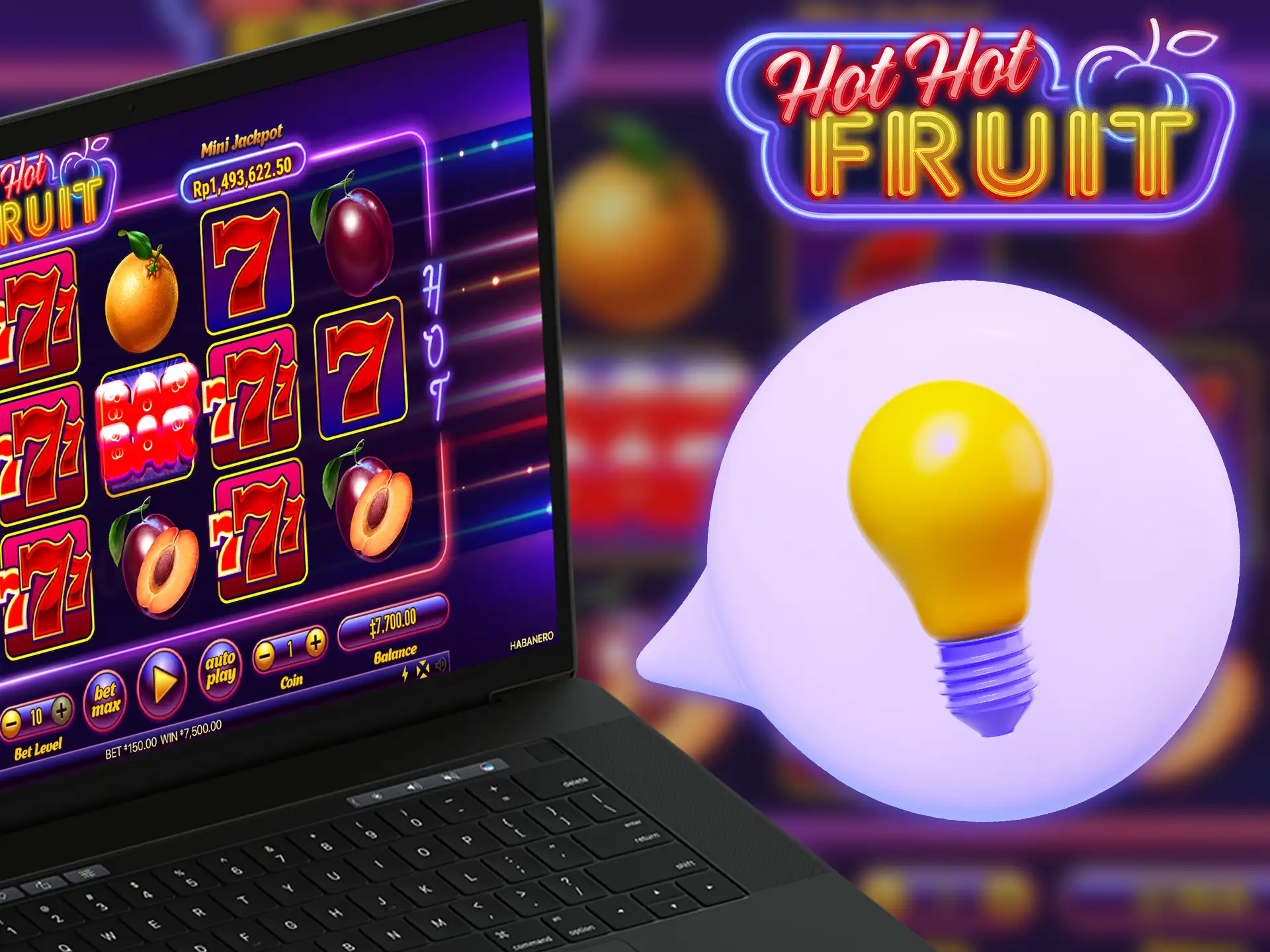 Tips and tricks for playing jackpot in the Hot Hot Fruit game.