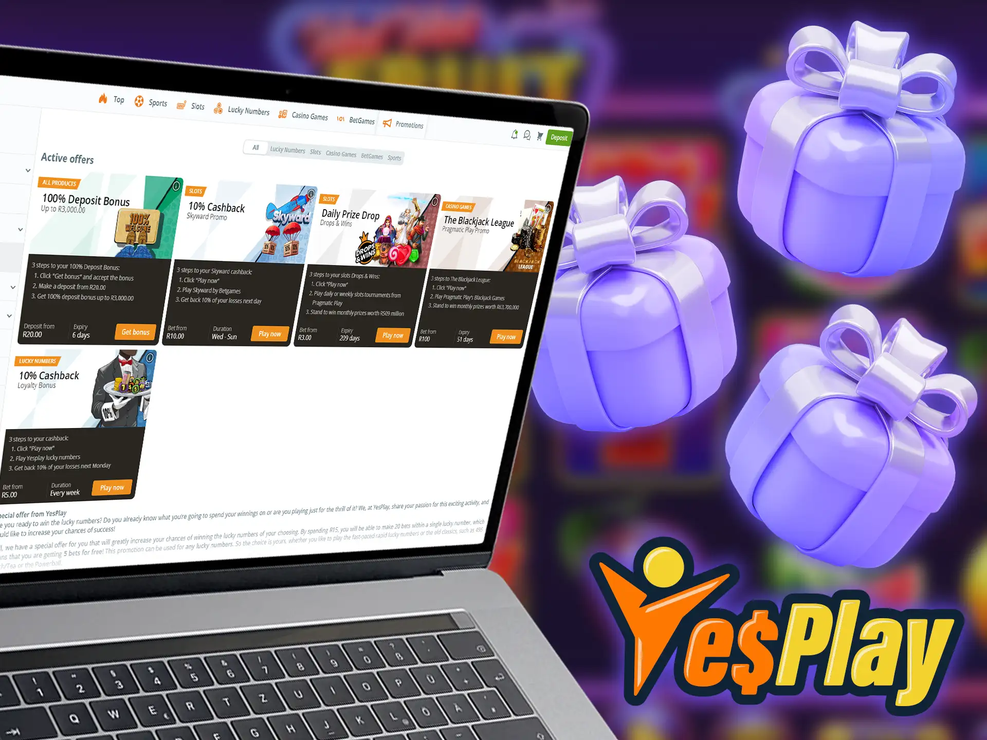 Enjoy enhanced gameplay and bigger winnings in Hot Hot Fruit with YesPlay promotions.