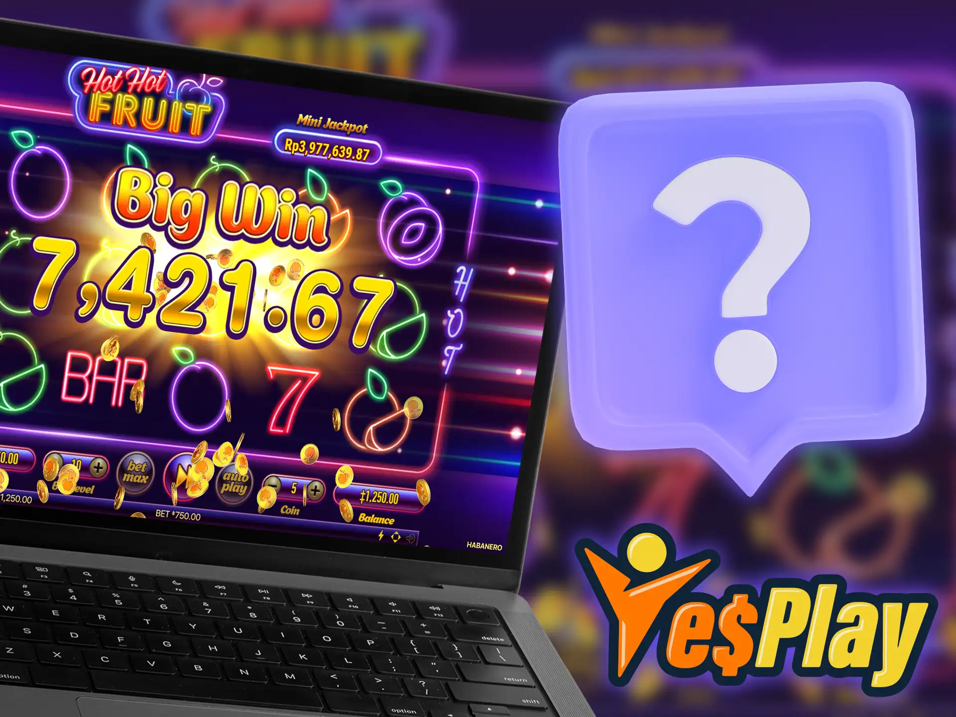 Find out how to start playing Hot Hot Fruit on YesPlay.